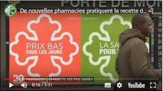 France 2 consacre un reportage au concept Pharmacie Lafayette