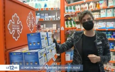 Le port du masque obligatoire pour les enfants à partir de 6 ans